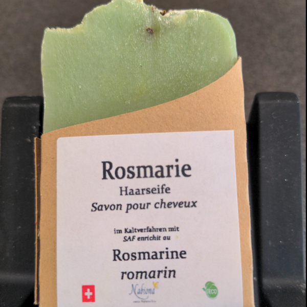 Haarseife mit Rosmarin