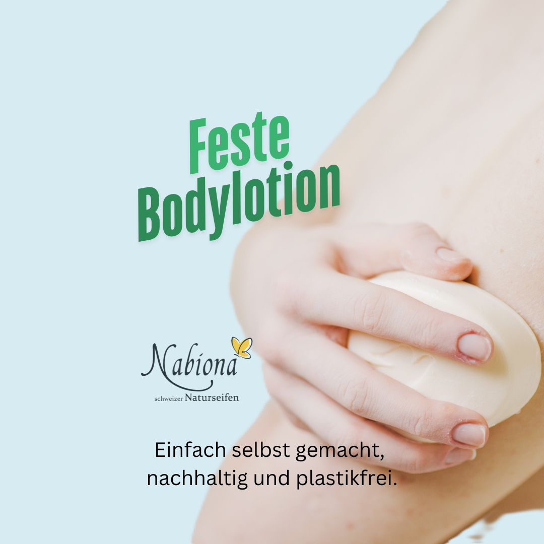 Feste Bodylotion mit nur 3 Zutaten
